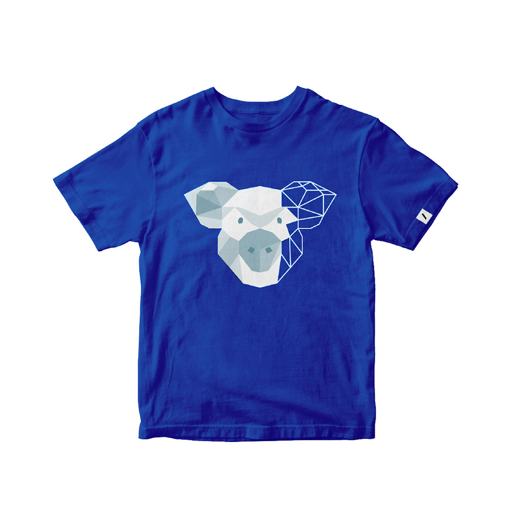 Camiseta Azul Porco Pontilhado Agriness